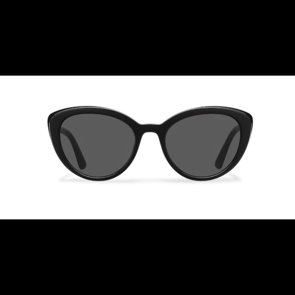 Prada Ultravox Rounded Cat Eye Sunglasses